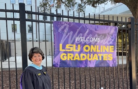 LSU Online graduate Linda Young