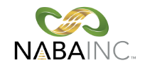 NABA Logo black circle