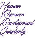 Human Resource Development Quarterly