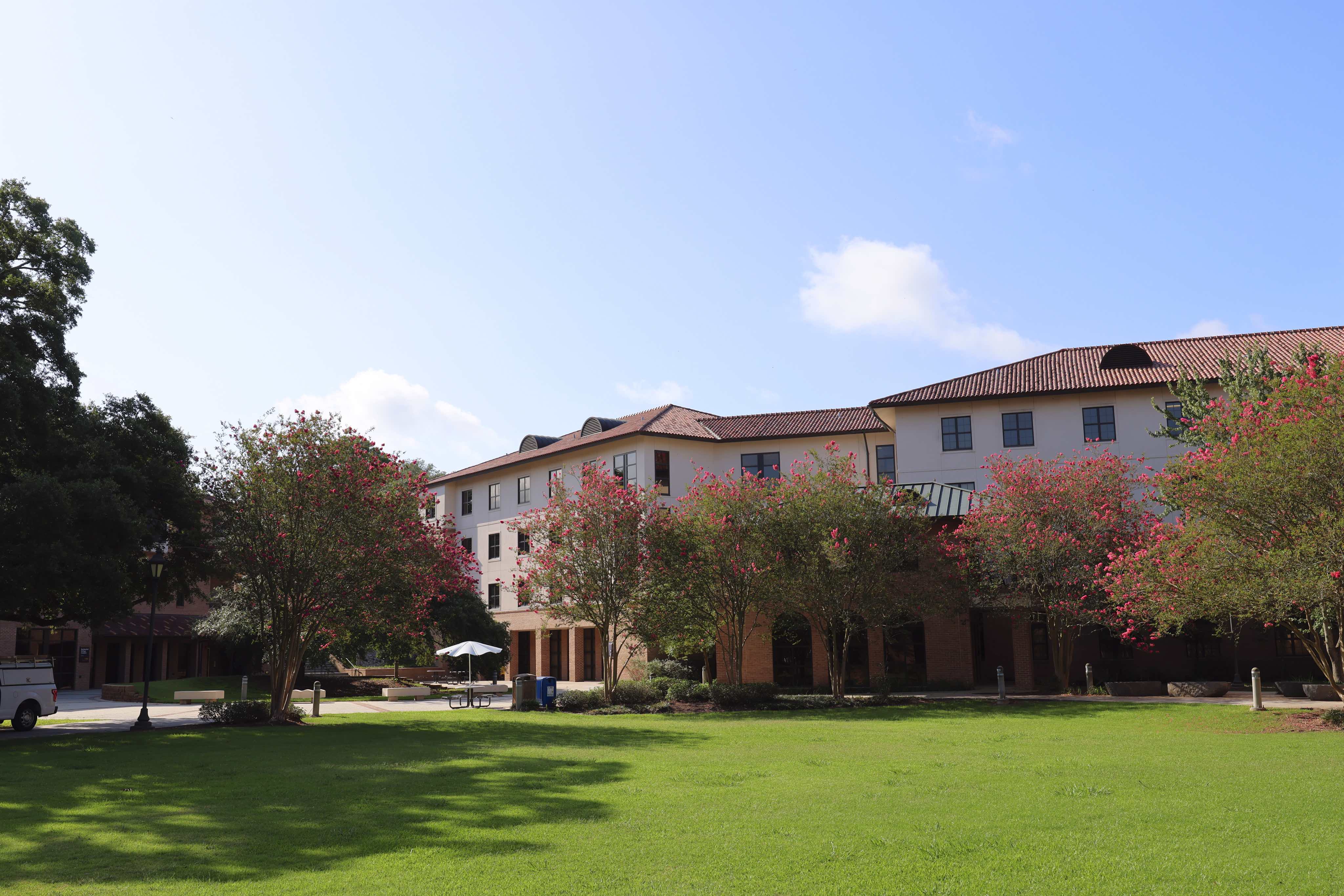 south hall exterior