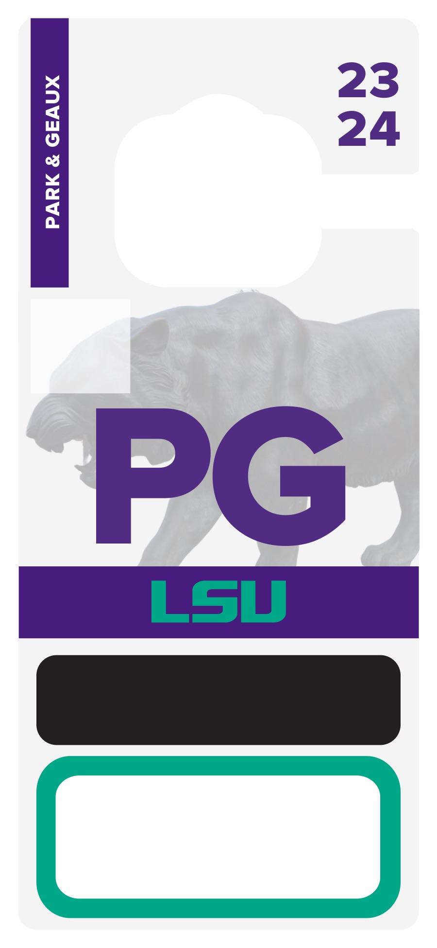 Park & Geaux Parking Permit