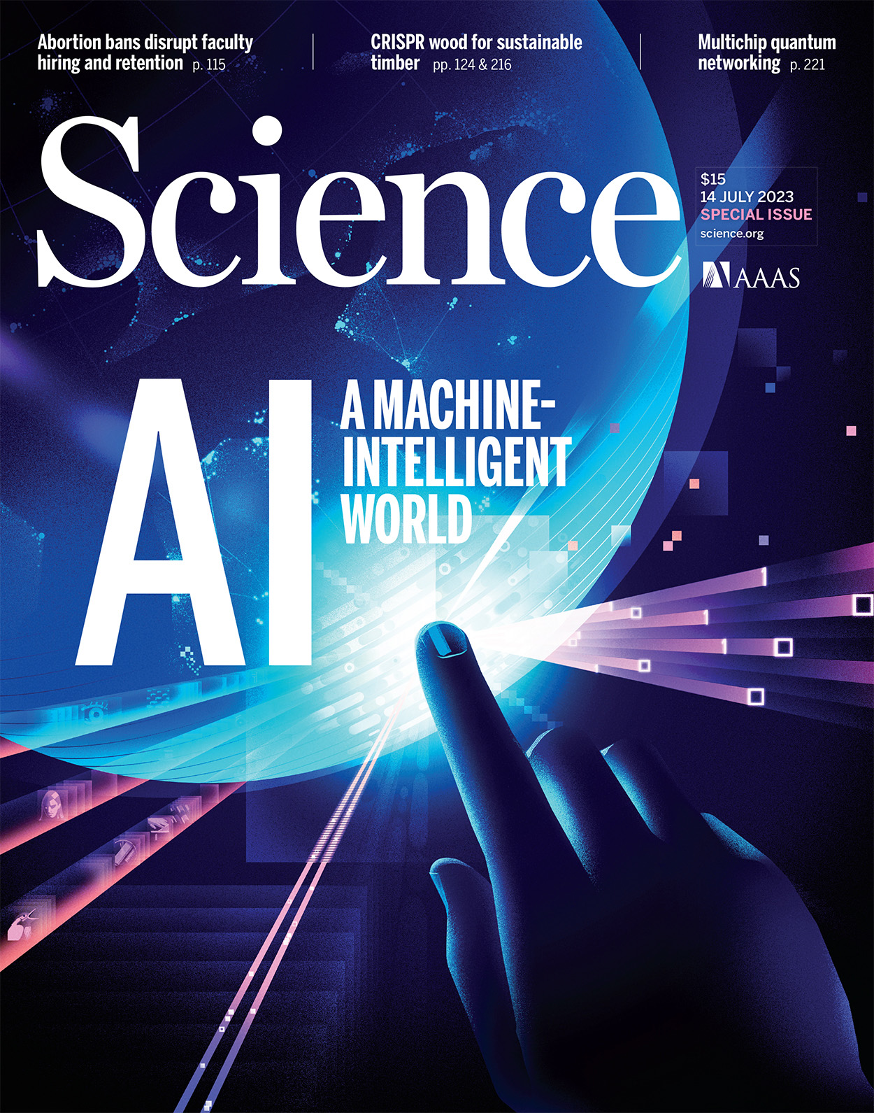 Science magazine cover